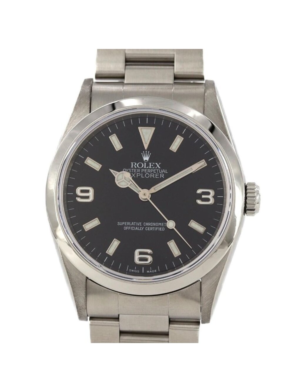 Rolex Explorer I SS Automatic A Number Watch